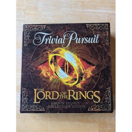 Trivial Pursuit Lord of the Rings Movie Trilogy Collector's Edition