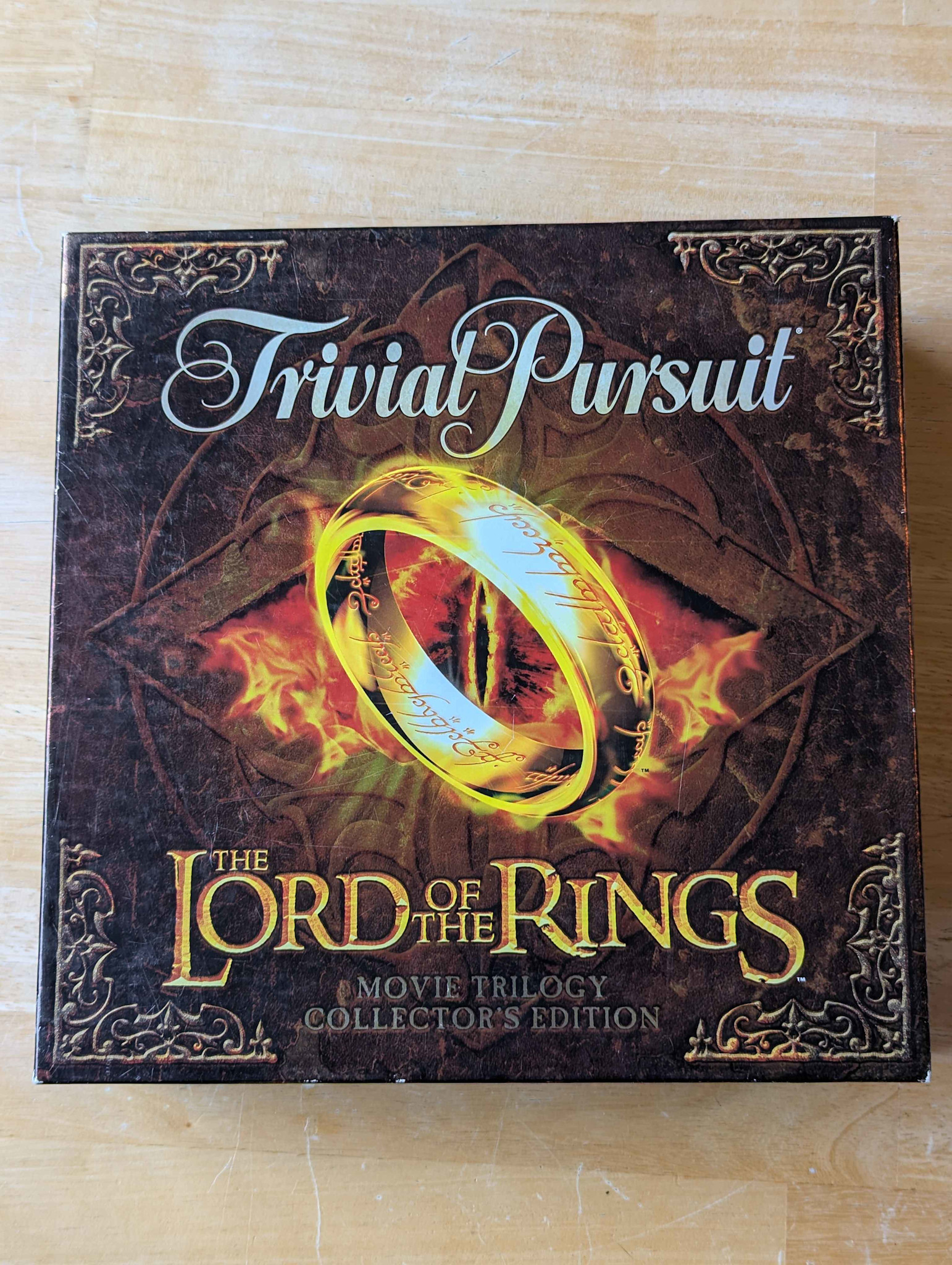 Trivial Pursuit Lord of the Rings Movie Trilogy Collector's Edition