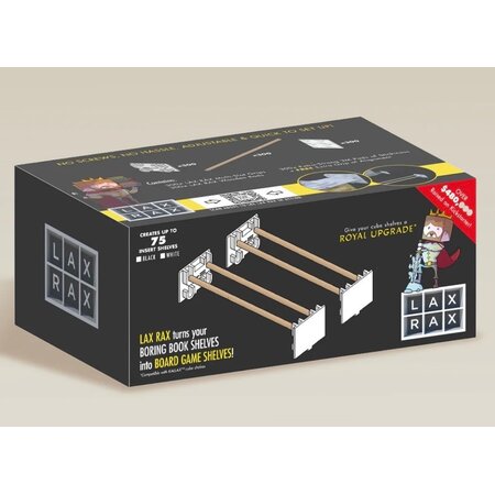 Lax Rax - board game shelf insert for IKEA Kallax