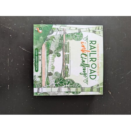 Rail Road Ink Challenge: Lush Green Edition