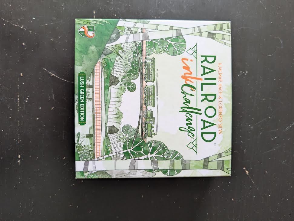 Rail Road Ink Challenge: Lush Green Edition