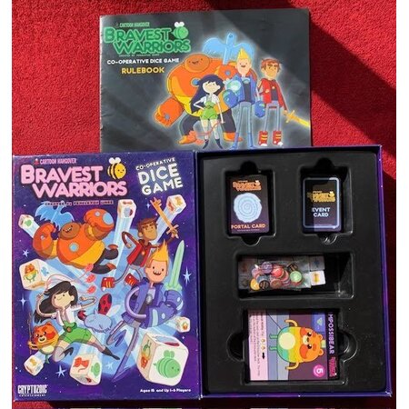 Bravest Warriors Co-operative Dice Game