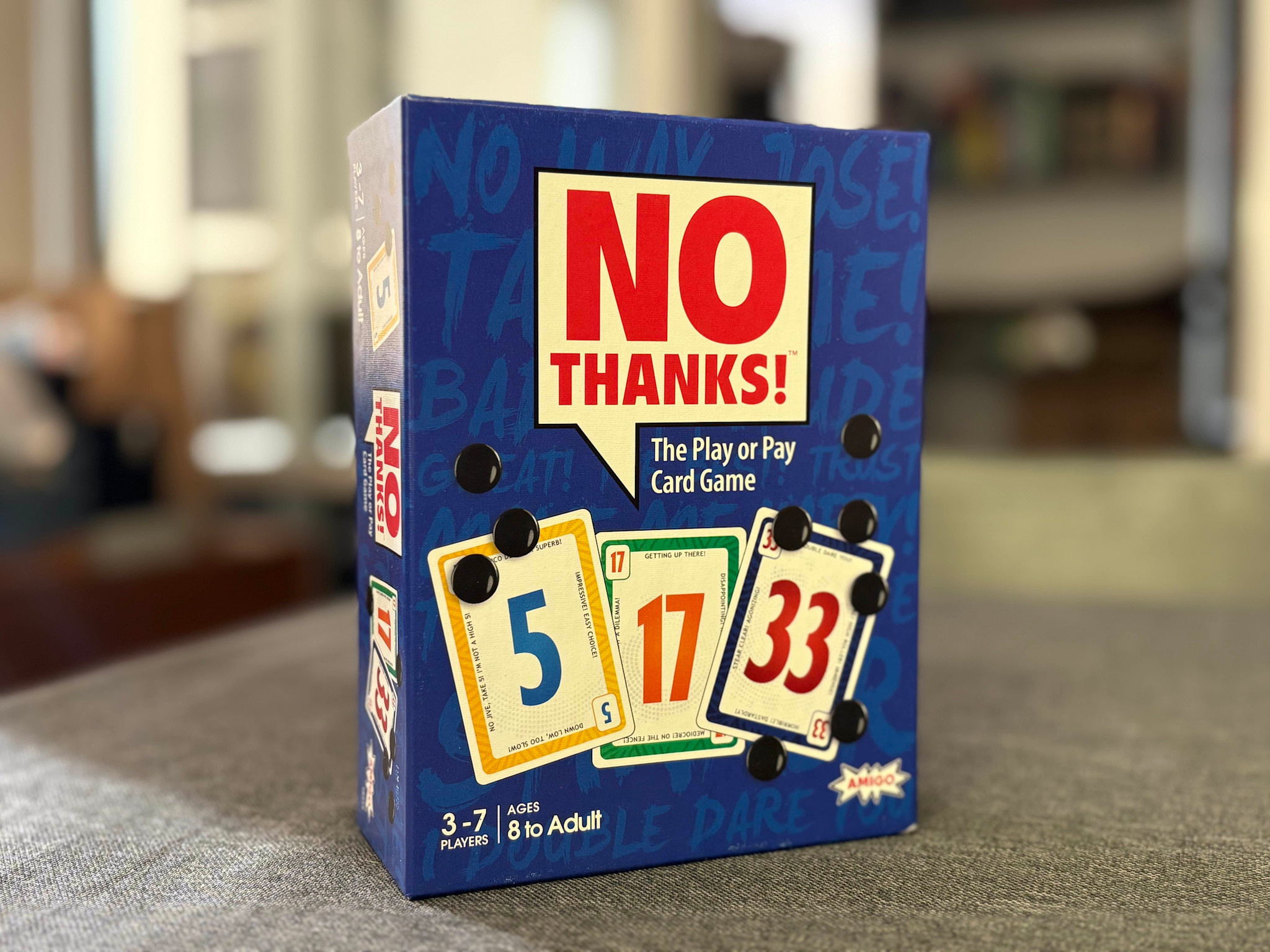 No Thanks! The Play or Pay Card Game