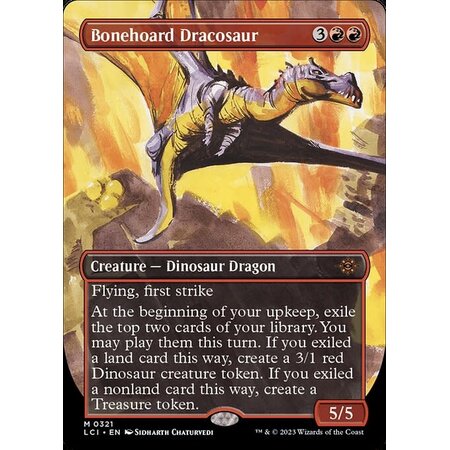 Bonehoard Dracosaur - Foil