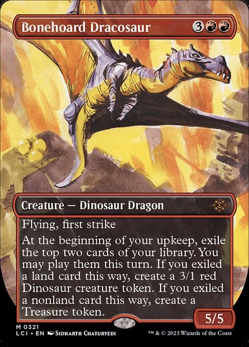 Bonehoard Dracosaur - Foil