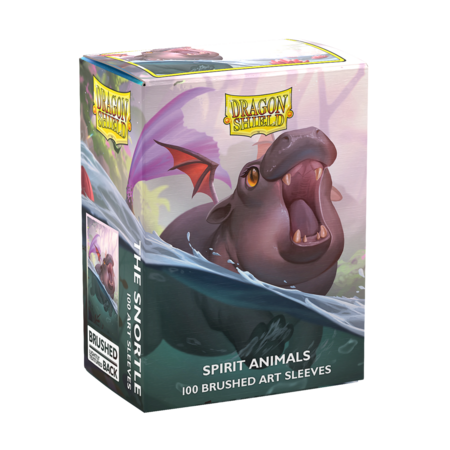 Dragon Shield - 63mm X 88mm - Brushed Art - The Snortle