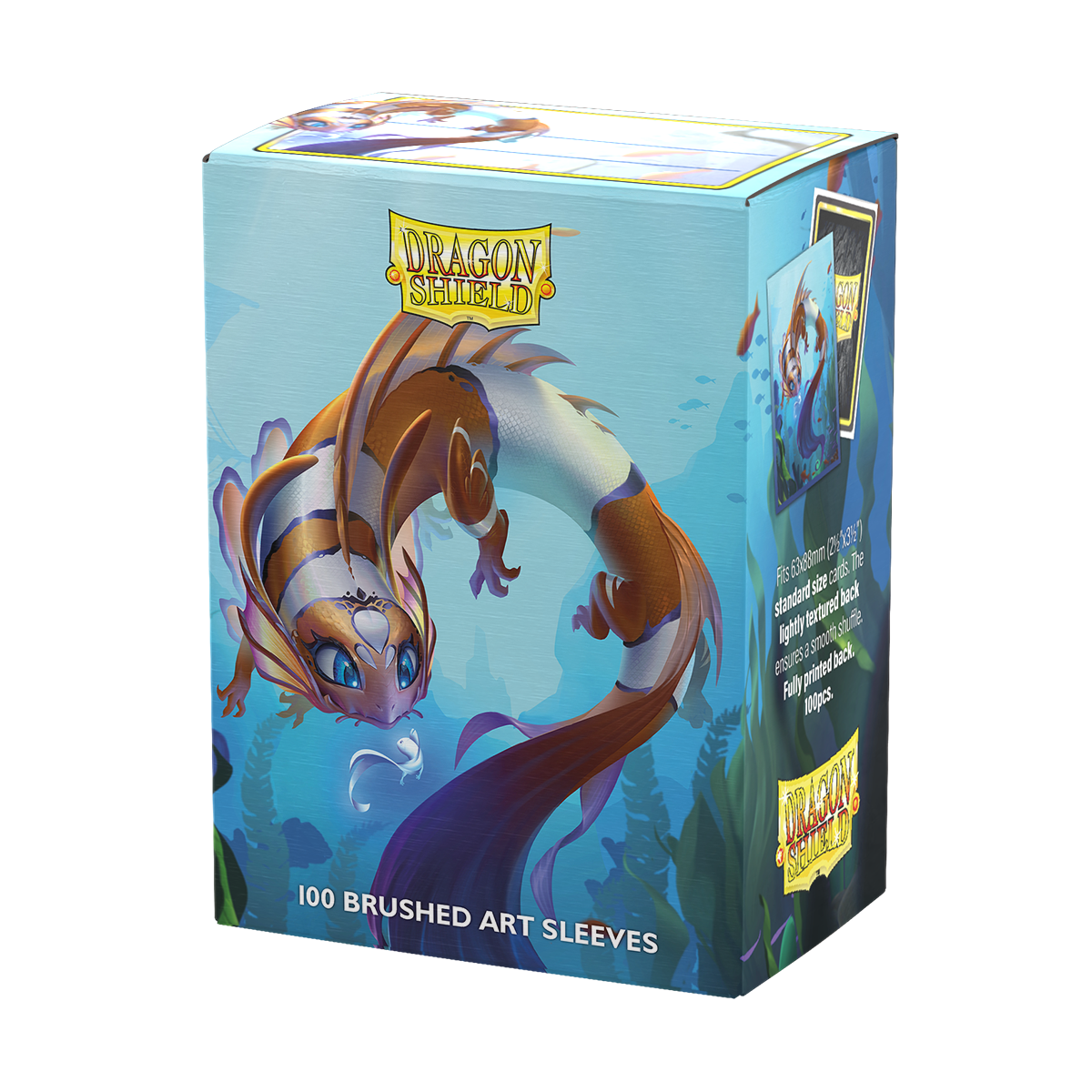 Dragon Shield - 63mm X 88mm - Brushed Art - The Cinderfin