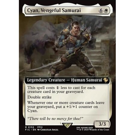 Cyan, Vengeful Samurai