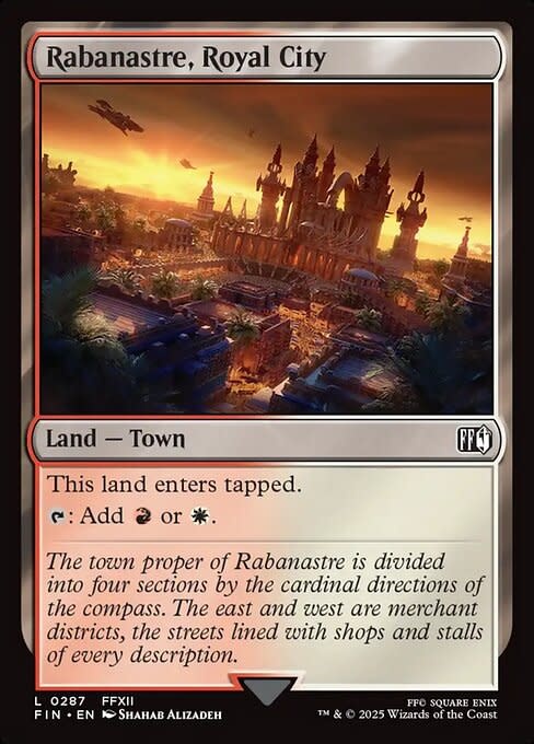 Rabanastre, Royal City - Foil