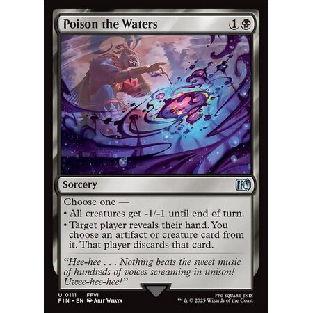 Poison the Waters - Foil