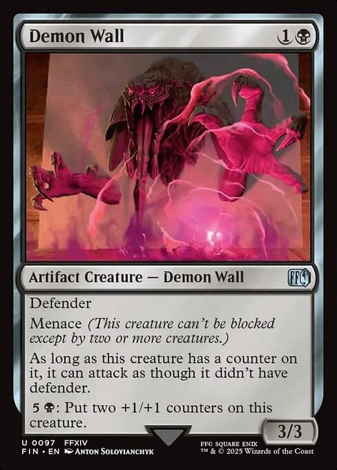 Demon Wall - Foil