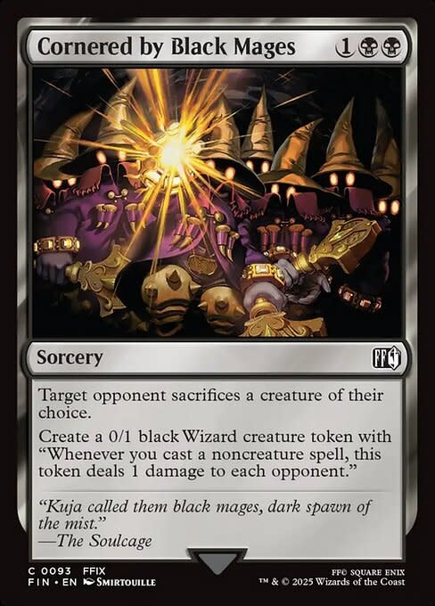 Cornered by Black Mages - Foil