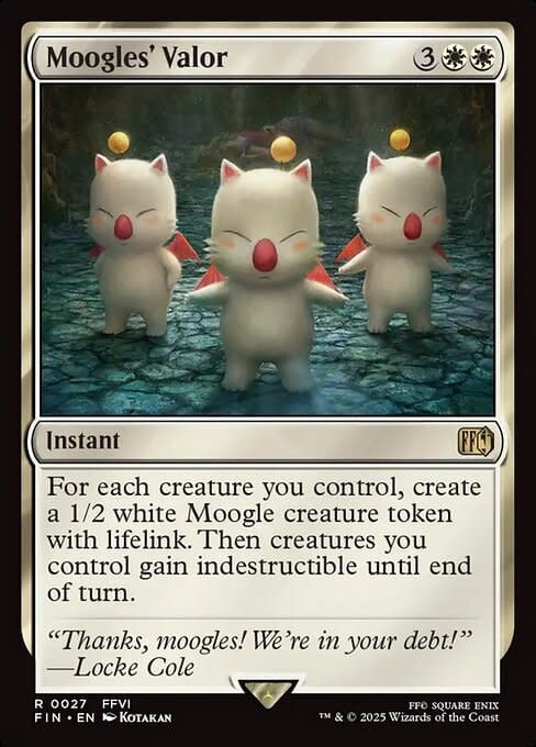 Moogles' Valor - Foil