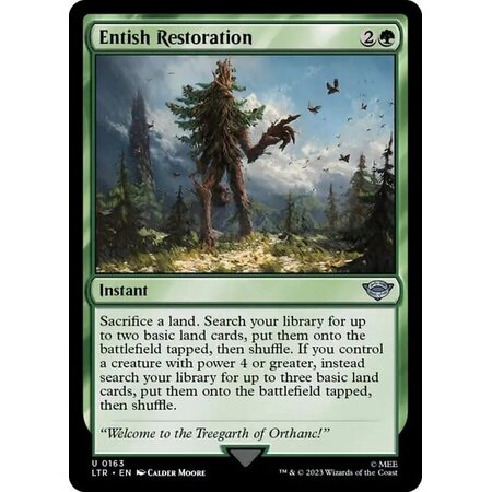 Entish Restoration - Foil