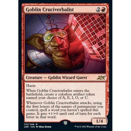 Goblin Cruciverbalist
