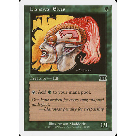 Llanowar Elves