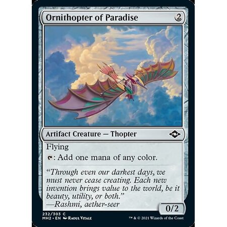 Ornithopter of Paradise