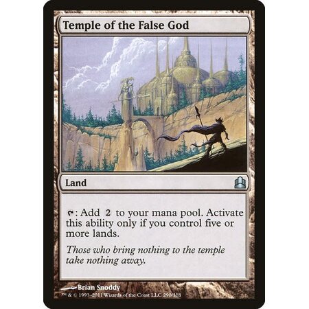 Temple of the False God