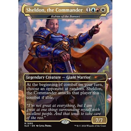 Ruhan of the Fomori (Sheldon, the Commander) - Foil