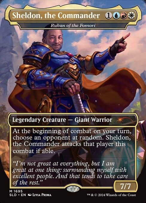 Ruhan of the Fomori (Sheldon, the Commander) - Foil
