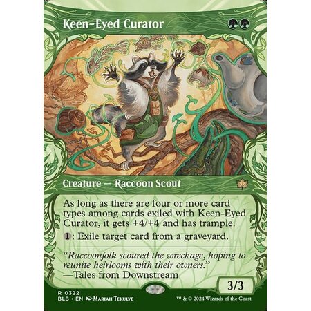 Keen-Eyed Curator - Foil