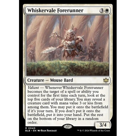 Whiskervale Forerunner