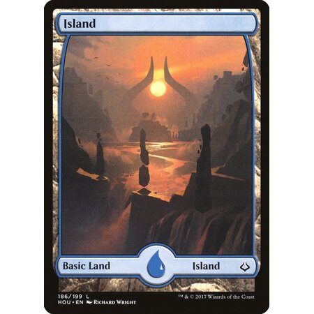 Island (186) - Full Art