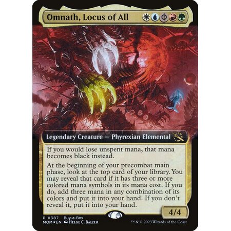 Omnath, Locus of All - Foil - Buy-a-Box Promo