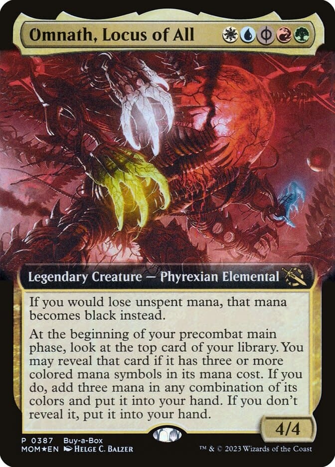 Omnath, Locus of All - Foil - Buy-a-Box Promo