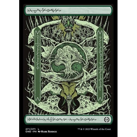 Forest (271) - Full Art (Phyrexian)
