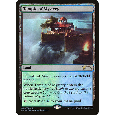 Temple of Mystery - Foil - Clash Pack Promo