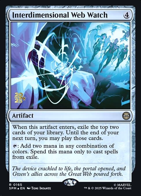 Interdimensional Web Watch - Foil - Prerelease Promo