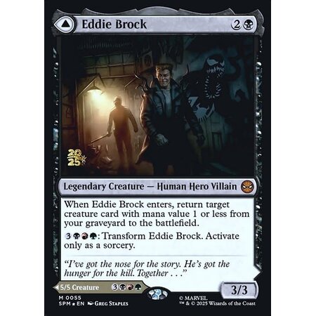 Eddie Brock - Foil - Prerelease Promo