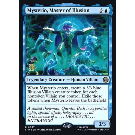 Mysterio, Master of Illusion - Foil - Prerelease Promo