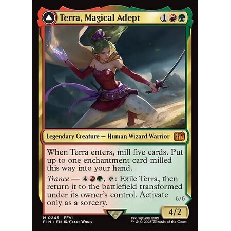 Terra, Magical Adept - Foil