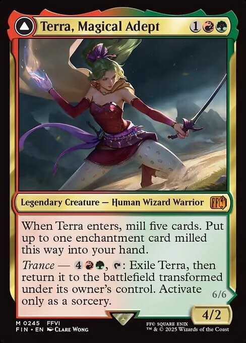 Terra, Magical Adept - Foil