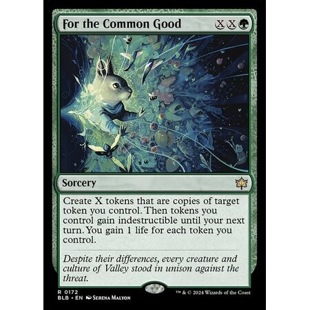 For the Common Good - Foil