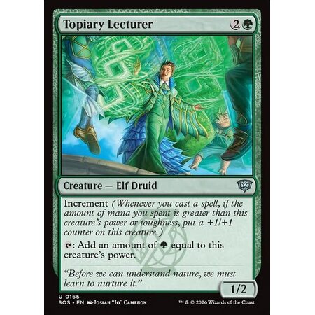 Topiary Lecturer - Foil