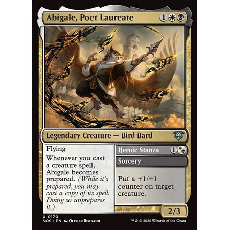 Abigale, Poet Laureate - Foil