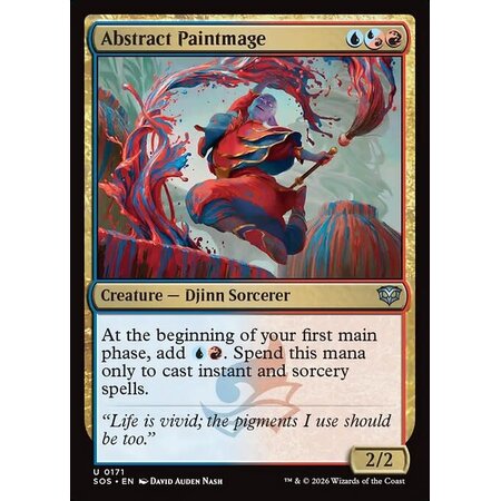 Abstract Paintmage - Foil