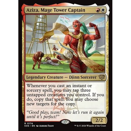 Aziza, Mage Tower Captain - Foil