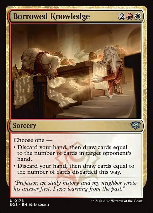 Borrowed Knowledge - Foil