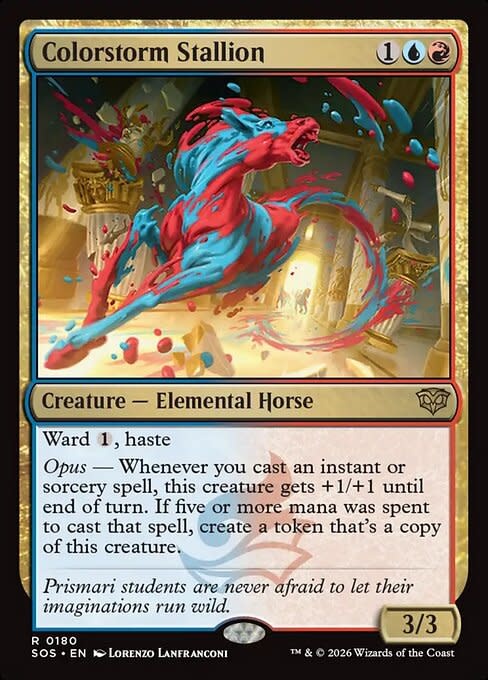 Colorstorm Stallion - Foil