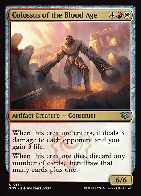 Colossus of the Blood Age - Foil