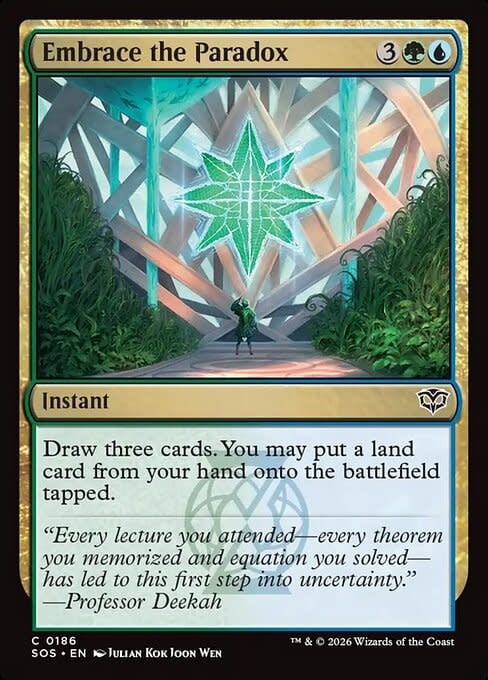 Embrace the Paradox - Foil