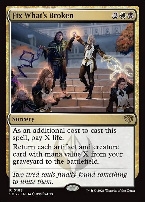 Fix What's Broken - Foil