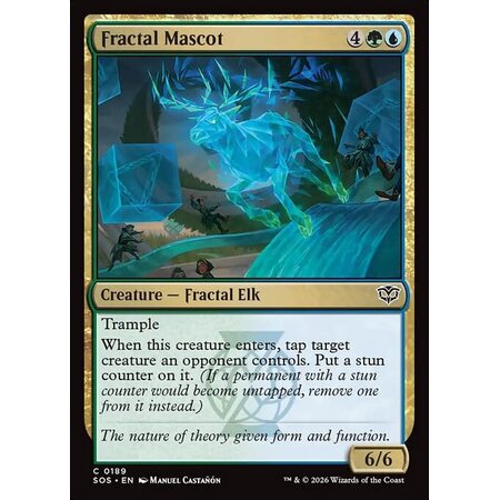 Fractal Mascot - Foil