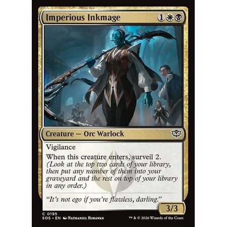 Imperious Inkmage - Foil
