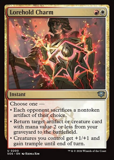 Lorehold Charm - Foil