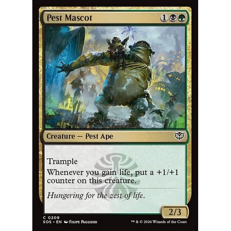 Pest Mascot - Foil